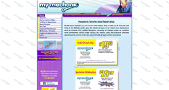 Desktop Screenshot of mymechanichouston.com